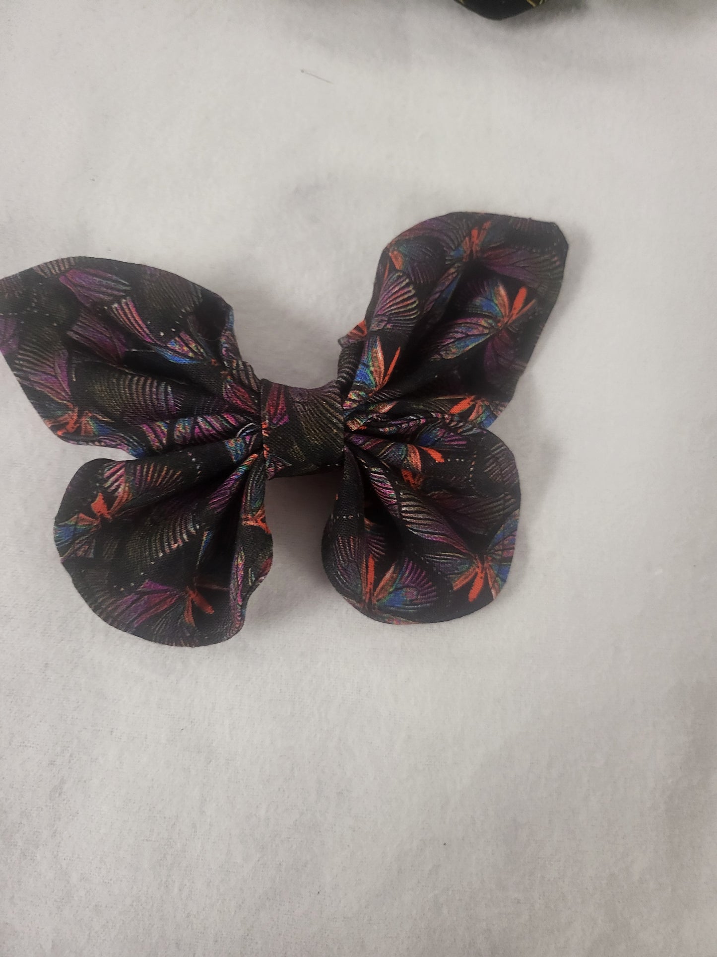 Butterfly hair clips