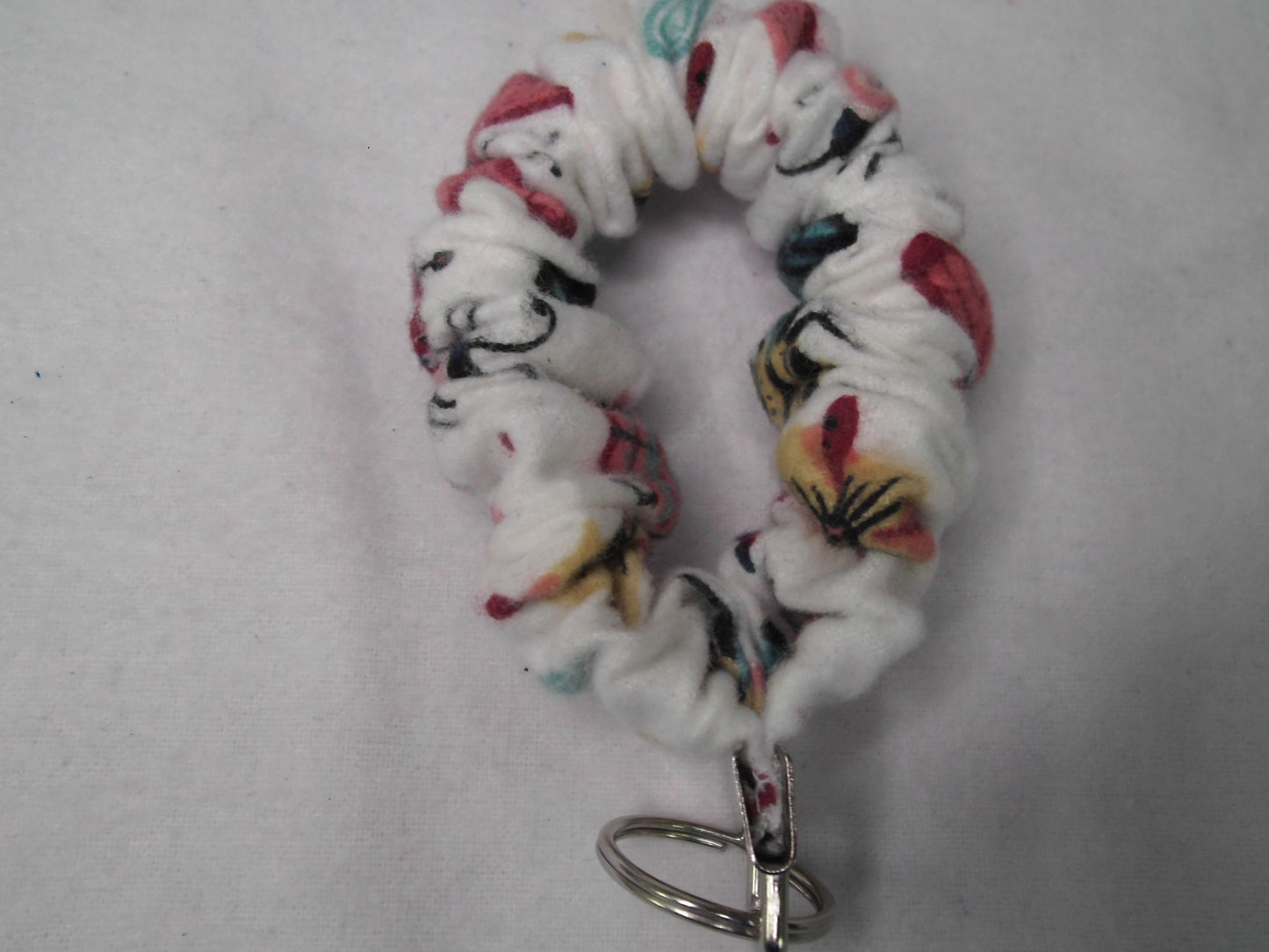 Scrunchie Keychain