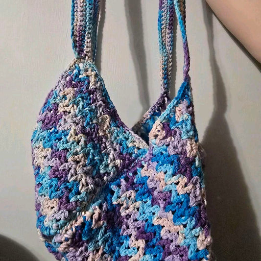 Crocheted market bag