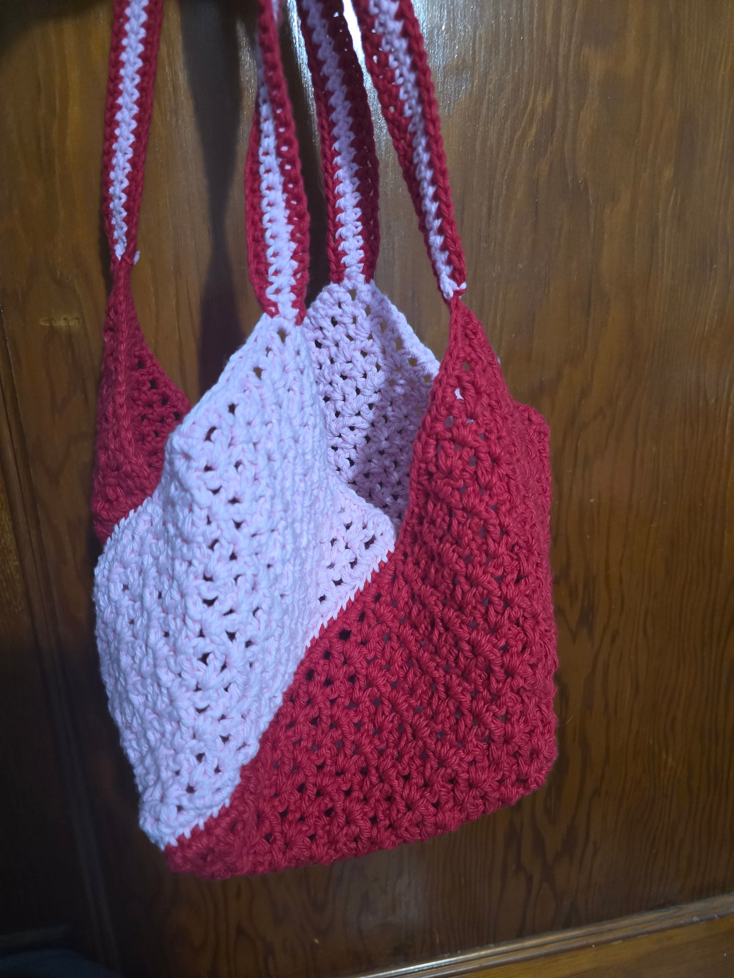 Crocheted market bag